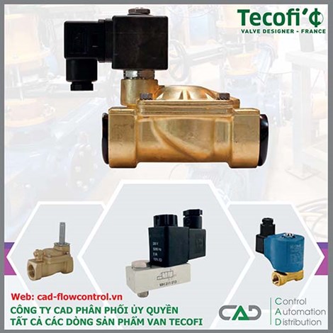 Van điện từ (Solenoid valve) Tecofi